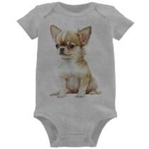 Body Bebê Cachorro Chihuahua - Foca na Moda Body Bebê Cachorro Chihuahua - Foca na Moda
