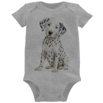 Body Bebê Cachorro Dálmata - Foca na Moda Body Bebê Cachorro Dálmata - Foca na Moda