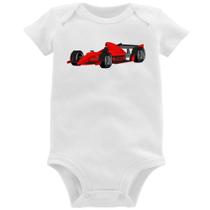 Body Bebê Carro de Corrida - Foca na Moda