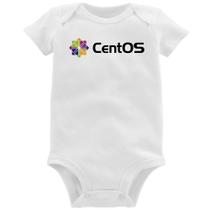 Body Bebê CentOS Linux Logo - Foca na Moda