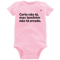 Body Bebê Certo não tá, mas também não tá errado - Foca na Moda