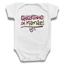 Body Bebê Chichetinho da Mamãe Divertido Frase Menino Menina