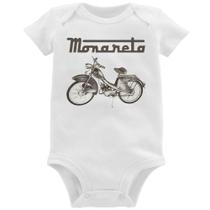 Body Bebê Ciclomotor Monareta - Foca na Moda