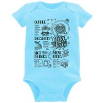 Body Bebê Coffee House Vintage - Foca na Moda