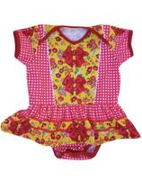 Body Bebê Com Sainha Temático Estampado Festa Junina