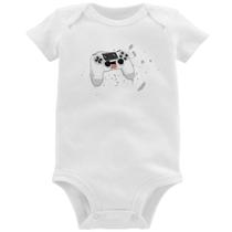 Body Bebê Controle Carinha - Foca na Moda