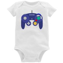 Body Bebê Controle Retrô Vídeo Game Gamepad - Foca na Moda Body Bebê Controle Retrô Vídeo Game Gamepad - Foca na Moda
