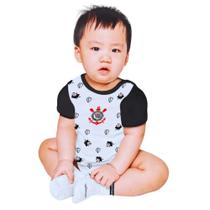 Body Bebê Corinthians Mosqueteiro Mascote Oficial Body Bebê Corinthians Mosqueteiro Mascote Oficial