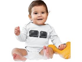 Body Bebê Ctrl V Dia dos Pais Frase Tal Pai Tal Filho Branca Body Bebê Ctrl V Dia dos Pais Frase Tal Pai Tal Filho Branca