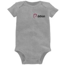 Body Bebê Debian Linux - Foca na Moda