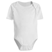 Body Bebê Diversas Cores Liso Manga Curta 100% Algodão P/M/G