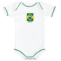 Body Bebe do Brasil Copa Recem Nascido Branco Torcidababy Body Bebe do Brasil Copa Recem Nascido Branco Torcidababy