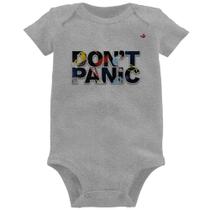 Body Bebê Don't panic - Foca na Moda