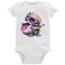 Body Bebê Dragão Bebê - Foca na Moda Body Bebê Dragão Bebê - Foca na Moda
