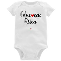 Body Bebê Educação Física por amor - Foca na Moda