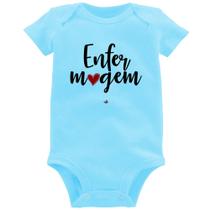 Body Bebê Enfermagem por amor - Foca na Moda