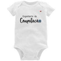 Body Bebê Engenharia da Computação - Foca na Moda