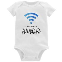 Body Bebê Espalhe amor - Foca na Moda