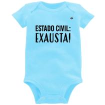 Body Bebê Estado civil: Exausta! - Foca na Moda