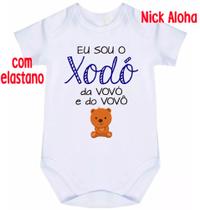 body bebê eu sou o xodó da vovó e do vovô cód 2873 body bebê eu sou o xodó da vovó e do vovô cód 2873