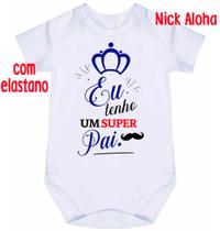 body bebê eu tenho um super pai cód 9685