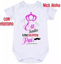 body bebê eu tenho um super pai cód 9686