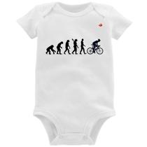 Body Bebê Evolução do Ciclista - Foca na Moda Body Bebê Evolução do Ciclista - Foca na Moda