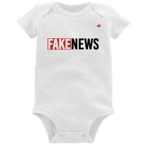 Body Bebê Fake News - Foca na Moda