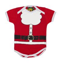 Body Bebê Fantasia Natal Papai Noel