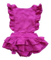 Body Bebê Feminino Babados Dmenor