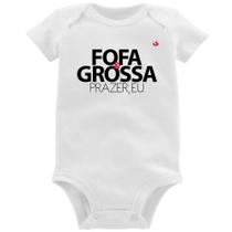 Body Bebê Fofa e grossa - Foca na Moda