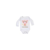 Body bebê frases manga longa parabéns é uma menina Body bebê frases manga longa parabéns é uma menina