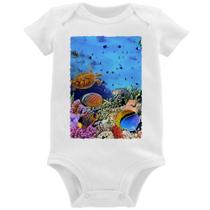 Body Bebê Fundo do Mar - Foca na Moda