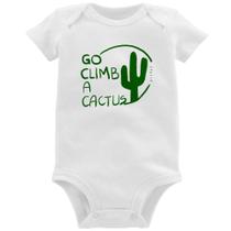 Body Bebê Go climb a cactus - Foca na Moda