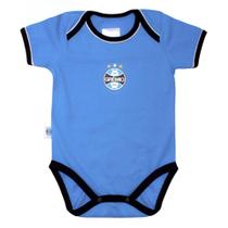 Body Bebê Grêmio Manga Curta Oficial