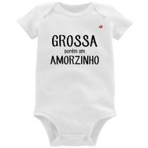 Body Bebê Grossa porém um amorzinho - Foca na Moda