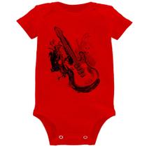 Body Bebê Guitarra Reggae - Foca na Moda