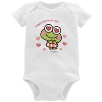 Body Bebê Happy Valentine's Day - Foca na Moda