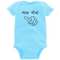 Body Bebê He's Mine - Foca na Moda