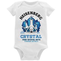 Body Bebê Heisenberg Crystal - Foca na Moda