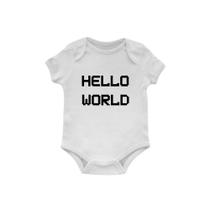 Body Bebê Hello World Body Bebê Hello World