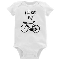 Body Bebê I Like My Bike - Foca na Moda