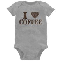 Body Bebê I Love Coffee - Foca na Moda