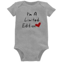 Body Bebê I'm A Limited Edition - Foca na Moda