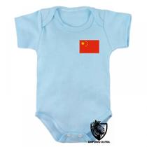 Body Bebe Infantil Bandeira China Asia Body Bebe Infantil Bandeira China Asia