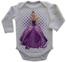 Body Bebe Infantil Barbie Roxa Boneca Body Bebe Infantil Barbie Roxa Boneca