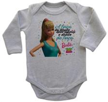 Body Bebe Infantil Barbie Toy Story Direito da Forca Body Bebe Infantil Barbie Toy Story Direito da Forca