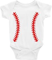 Body Bebê Infantil Bola de Baseball Beisebol - TAMANHO M Body Bebê Infantil Bola de Baseball Beisebol - TAMANHO M