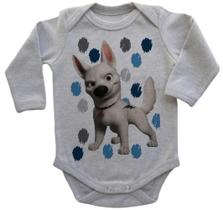Body Bebe Infantil Bolt Manchas Cachorro Dog Cao Body Bebe Infantil Bolt Manchas Cachorro Dog Cao