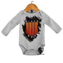 Body Bebe Infantil Call Of Duty Black Ops Game Tiro Arma Body Bebe Infantil Call Of Duty Black Ops Game Tiro Arma
